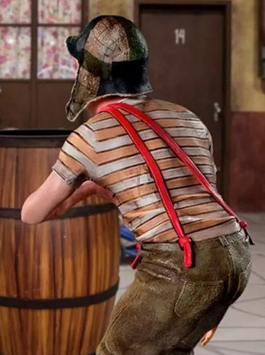 El Chavo Del 8 Realista Con Garrotera - Impresion 3d