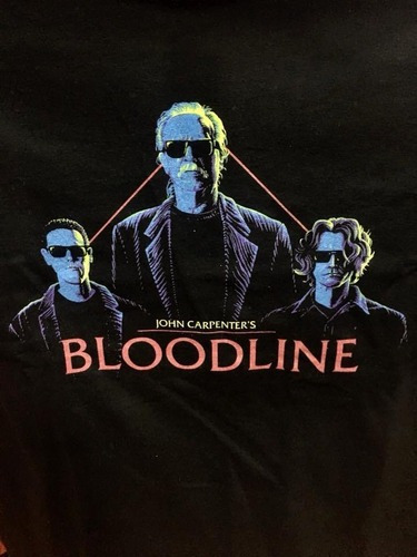 John Carpenter Bloodline - Pelicula Cine De Culto - Polera- 