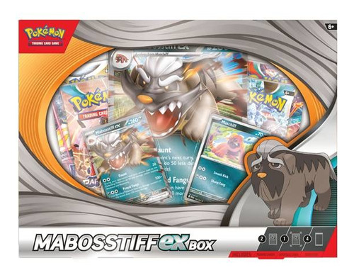 Pokemon Tcg Mabosstiff Ex Box Inglés