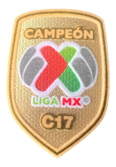 Chivas Champion Patch Chivas Parche Campeon Liga MX C2017 