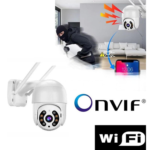 Câmera Ip Externa Interna Wifi 1080p Onvif Icsee Fullhd 360º