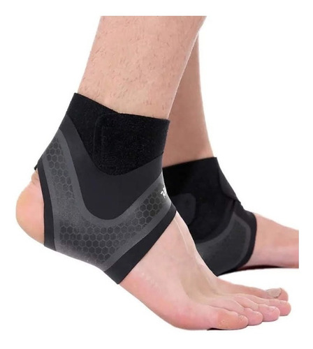 Tobillera Deportiva Base Neopreno Ligera 1par Full Atletic Negro