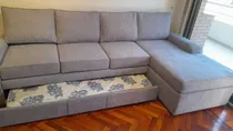 Comprar Sillon Sofa Esquinero Premiun Con Carro Cama Elevable 3.00