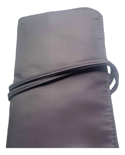 Bolsa Organizadora De Brochas De Maquillaje, Soporte Gris