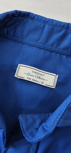 Camisa Manga Larga Marca Vinson