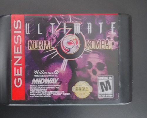 Lote Sega X4 Sonic Shadow Dancer Nba Runark Mortal Kombat (Usado)