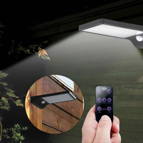 Imagen 2 de 6 de Lampara Led Suburbana Solar 20w 48 Leds 1500 Lm Exterior