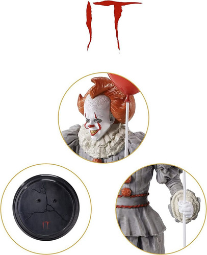 Bendyfigs It Pennywise The Clown The Noble Collection Toys