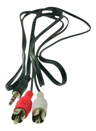 Imagen 1 de 1 de Cable De Audio Auxiliar Plug 3.5 A Rca Mod. 11-1004 1.5 Mts