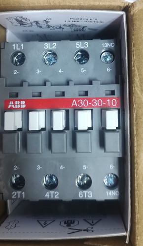 Contactor Abb A30-30-10 220v Ie=55a Original