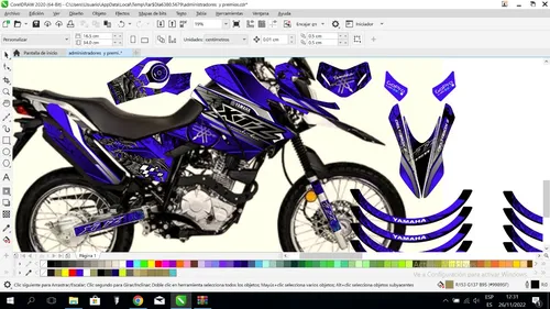 Venta De CalcomanÃas Personalizada Xtz150