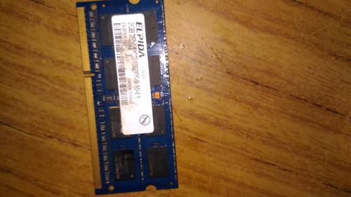 Memoria Sodimm 2gb Ddr3 Para Notbook/net
