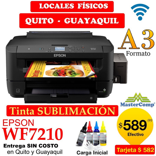 Imagen 5 de 5 de Impresora Epson Xp4100 Tinta De Sublimación Wf2830 Wf7210 A3