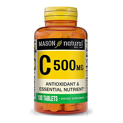Mason Natural Vitamina C 500 Mg - Soportes Sistema De 9y02q