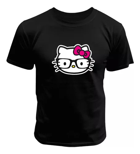 Remera Hello Kitty Con Lentes Infantil