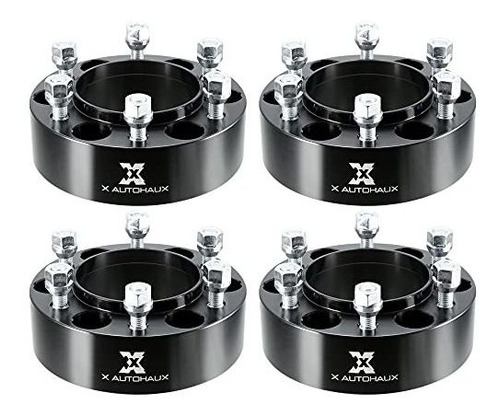 Perno, X Autohaux 4pcs 6 Lug 6x5.5  2  Espesor Rueda Espacia