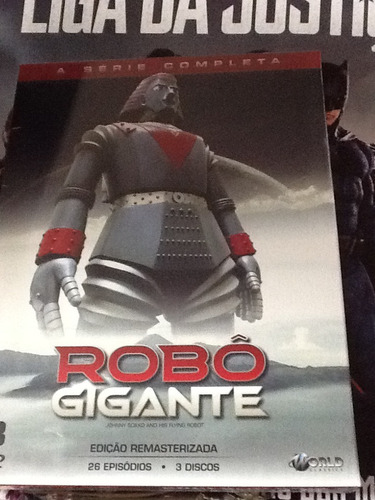 Dvd Robô Gigante Série Completa 3 Discos