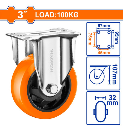 Rueda Fija 3  Wadfow Wjl2331 - L N F