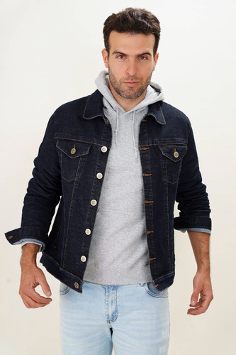 Chaqueta Jean Hombre Clasica Cromo Jeans 40122035