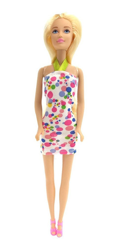 Muñeca Kiara Con Vestido Fashion Articulada 28cm Poppi Ctas