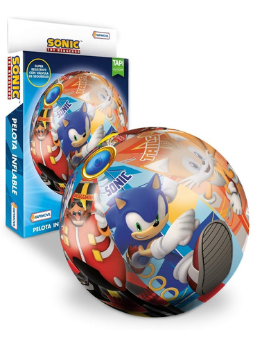 Pelota Inflable Paw Patrol Playa Pileta Sonic Sega 