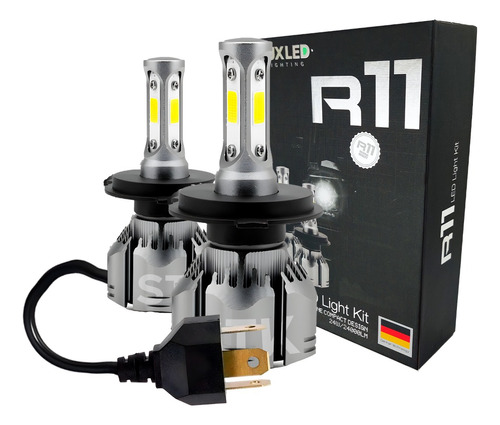 Kit Turbo Led R11 H1 H3 H4 H7 H11 H13 9005 9006 880 24000lm