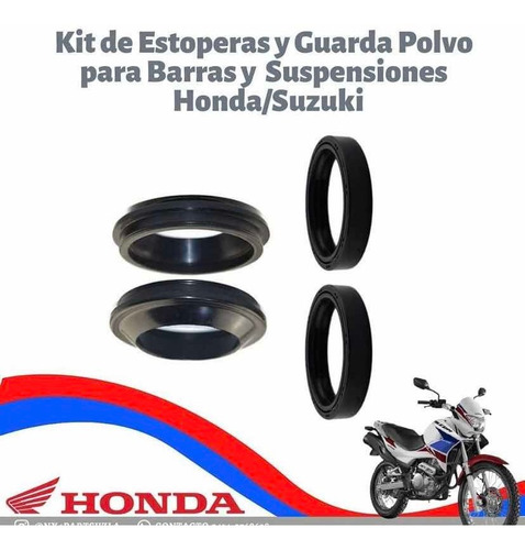 Estoperas Y Guarda Polvo Para Bastones Honda Falcon Nx400