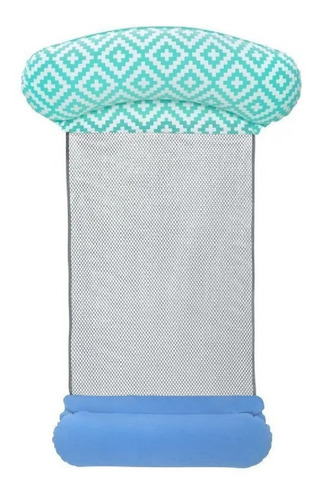 Imagen 2 de 7 de Colchoneta Inflable Hamaca De Felpa Pileta Bestway 43555