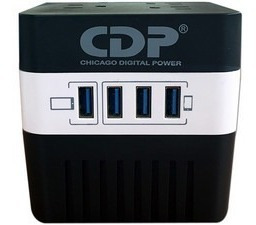 Regulador Cdp 600 Ru Avr604 4 Usb De Recarga 4 Contactos