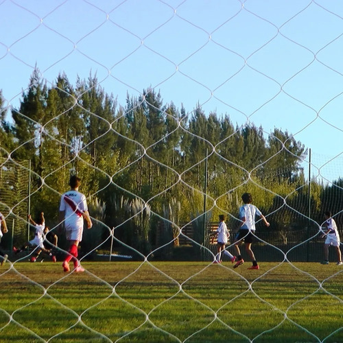 Imagen 7 de 10 de 10.m2 De Red Cerramiento Perimetral Contencion Cancha Futbol - Entrega Inmediata. Resiste Intemperie