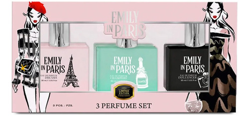 Set Perfumes Dreams, Champere & Influencer Emily In París