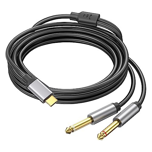 Ubramac Usb Tipo C A 2 Rca Cable De Audio, Tipo C A Zd1jx