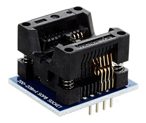 Imagen 2 de 6 de Adaptador Soic8 A Dip8 200mil Ch341a Memorias Eeprom Bios
