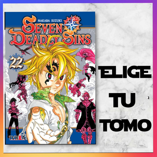 Manga Seven Deadly Sins Ivrea - Elige Tu Tomo-