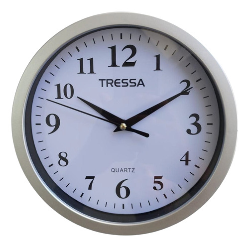 Reloj Pared Analógico Tressa Rp 110 Clásico 21cm