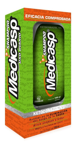 Medicasp Shampoo Antimicótico Anti-caspa. Botella Con 130ml.