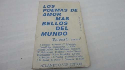 Los Poemas De Amor Mas Bellos Del Mundo  Serie 2 