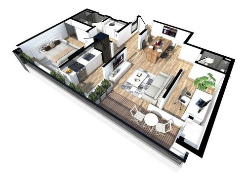 Imagen 4 de 5 de Departamento De 2 Ambientes A La Venta De Pozo En San Miguel