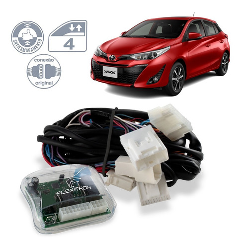 Módulo De Vidro Elétrico Yaris 2020 Xl Live Antiesmagamento