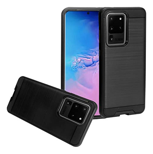 Funda Para Galaxy S20 Ultra 6.9puLG (sm-g988) Negro 6.9pu -2