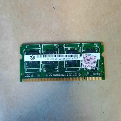 Memória Notebook Ddr2 1gb Várias Marcas