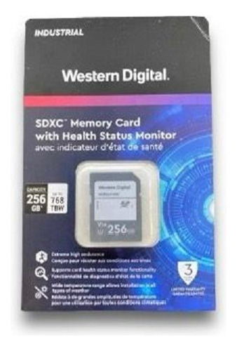 Cartão Memoria Western Digital Industrial Sdsdqaf4-256g-i