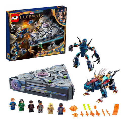 Juguete Lego Marvel The Rise Of The Domo 76156 Con 8 Minifig
