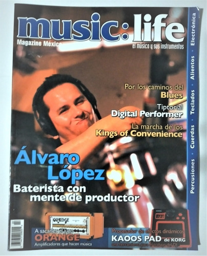 Revista Music Life Alvaro Lopez Bateria Percusiones Jazz 