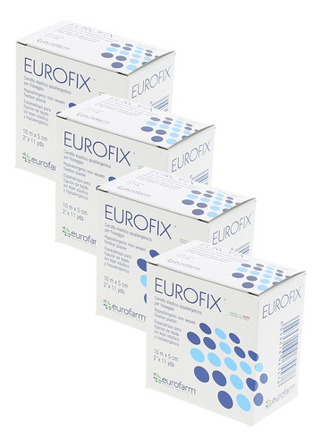 Cinta Eurofix - Simil Hypafix Hypofix - Eurofarm Pack X4