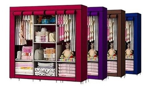  Closet Armario Ropero Armable Organizador Ropa Baño