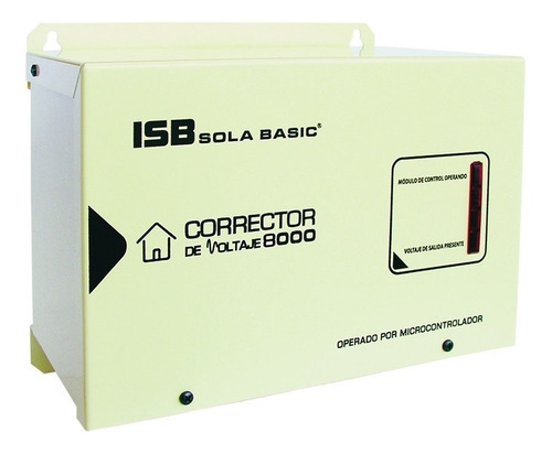 Corrector De Voltaje Sola Basic 15-81-120-8000 8000va / /vc