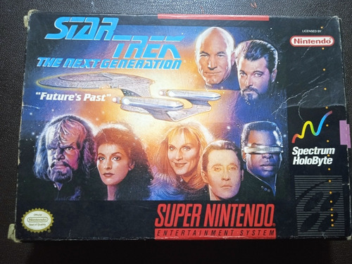 Star Trek The Next Generation - Super Nintendo Snes