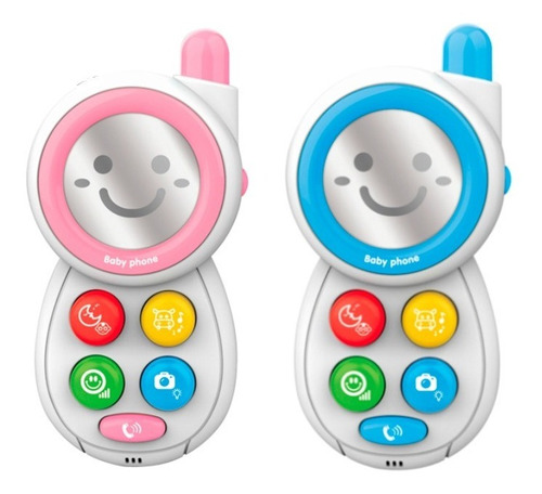 Huanger Telefono Celular Para Bebe Con Luz Y Sonido Cadia