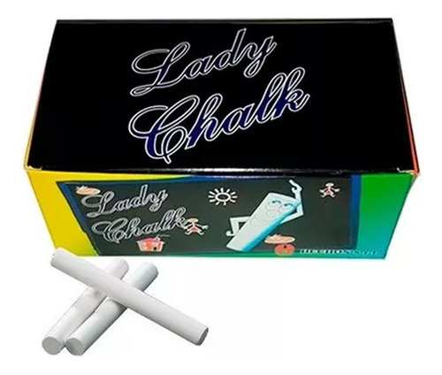 Tizas Blancas Caja X 144 Unidades Tiza Lady Chalk